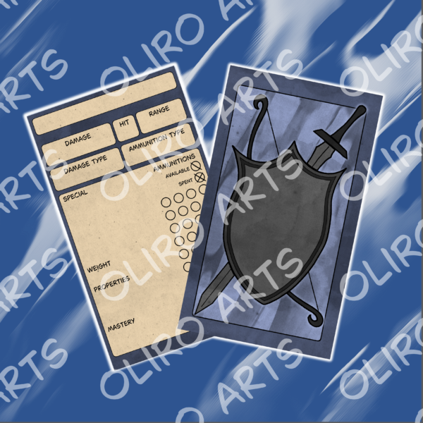 Weapon Cards