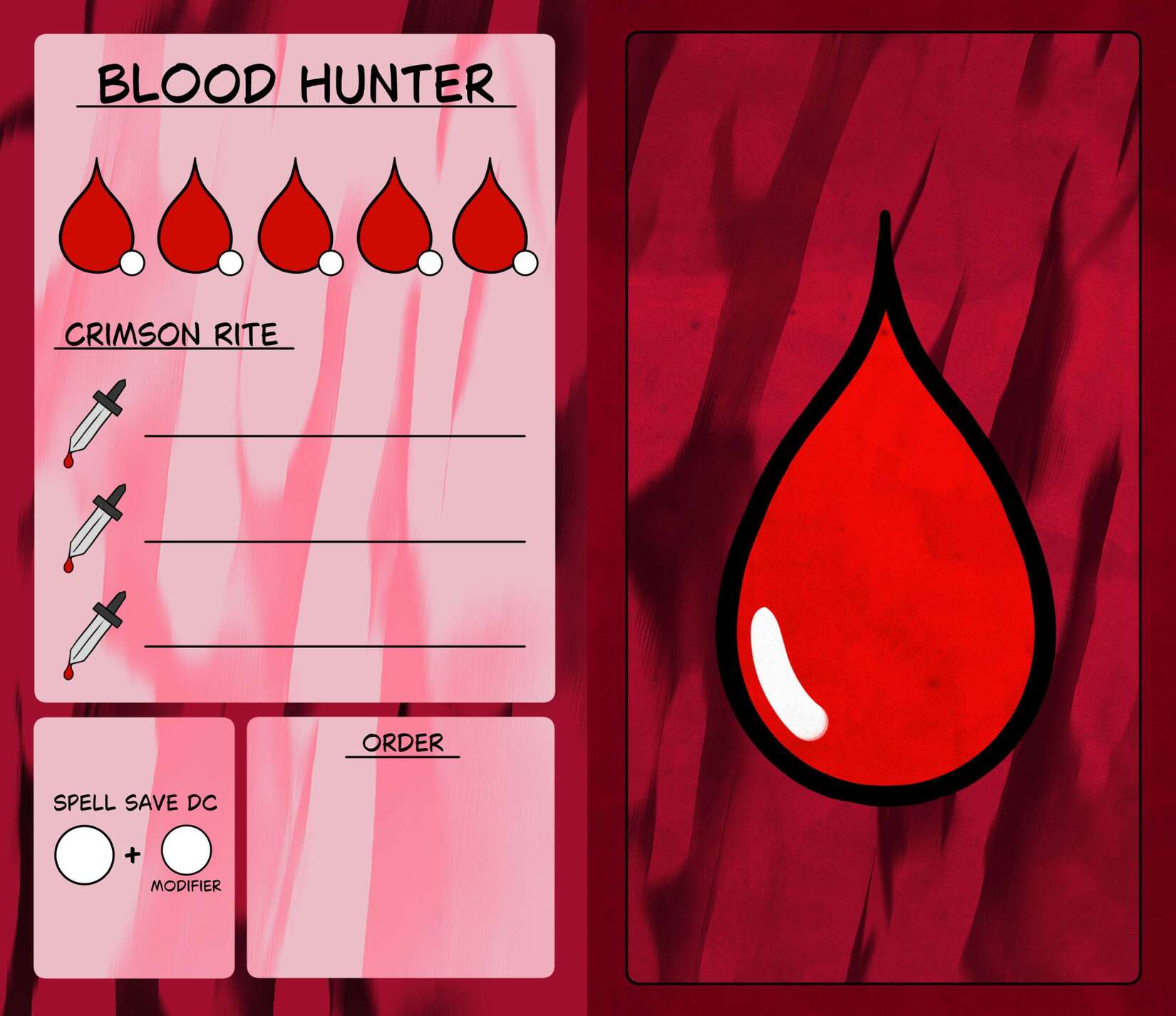 Blood Hunter Tracker