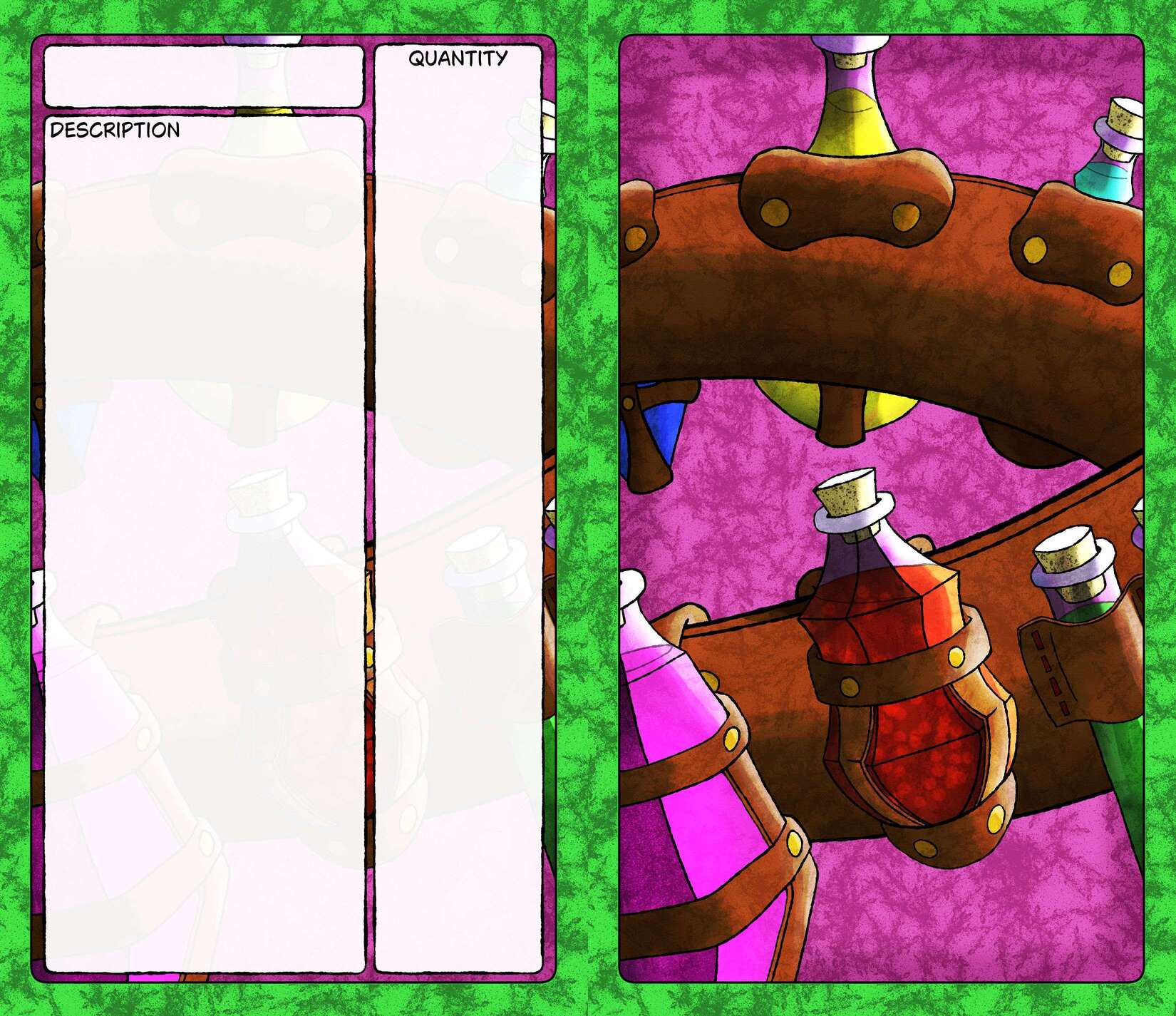 Potion Belt - Single Box