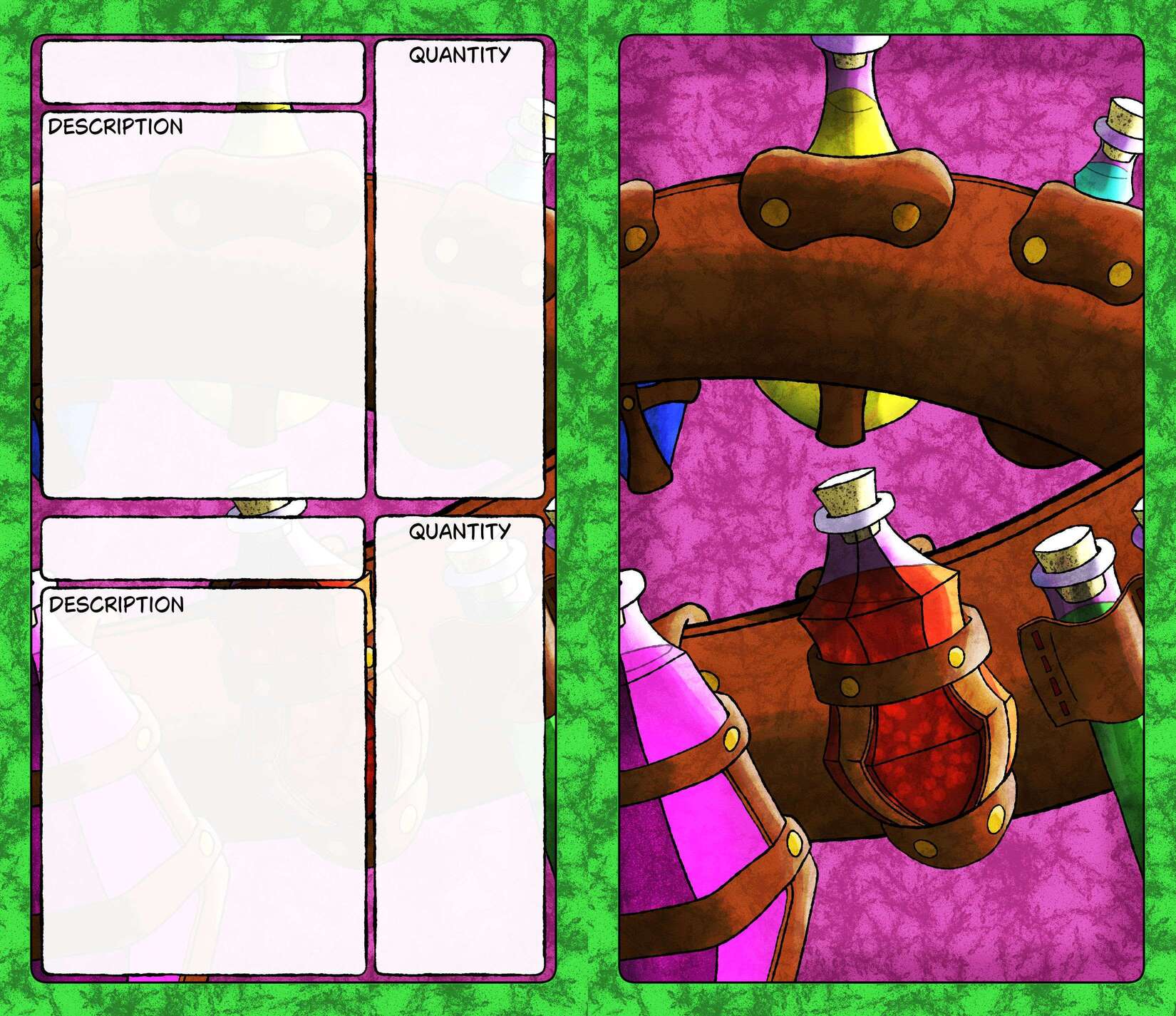 Potion Belt - Double Box