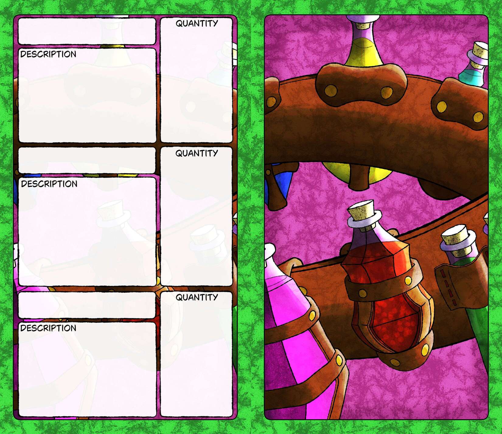 Potion Belt - Triple Box