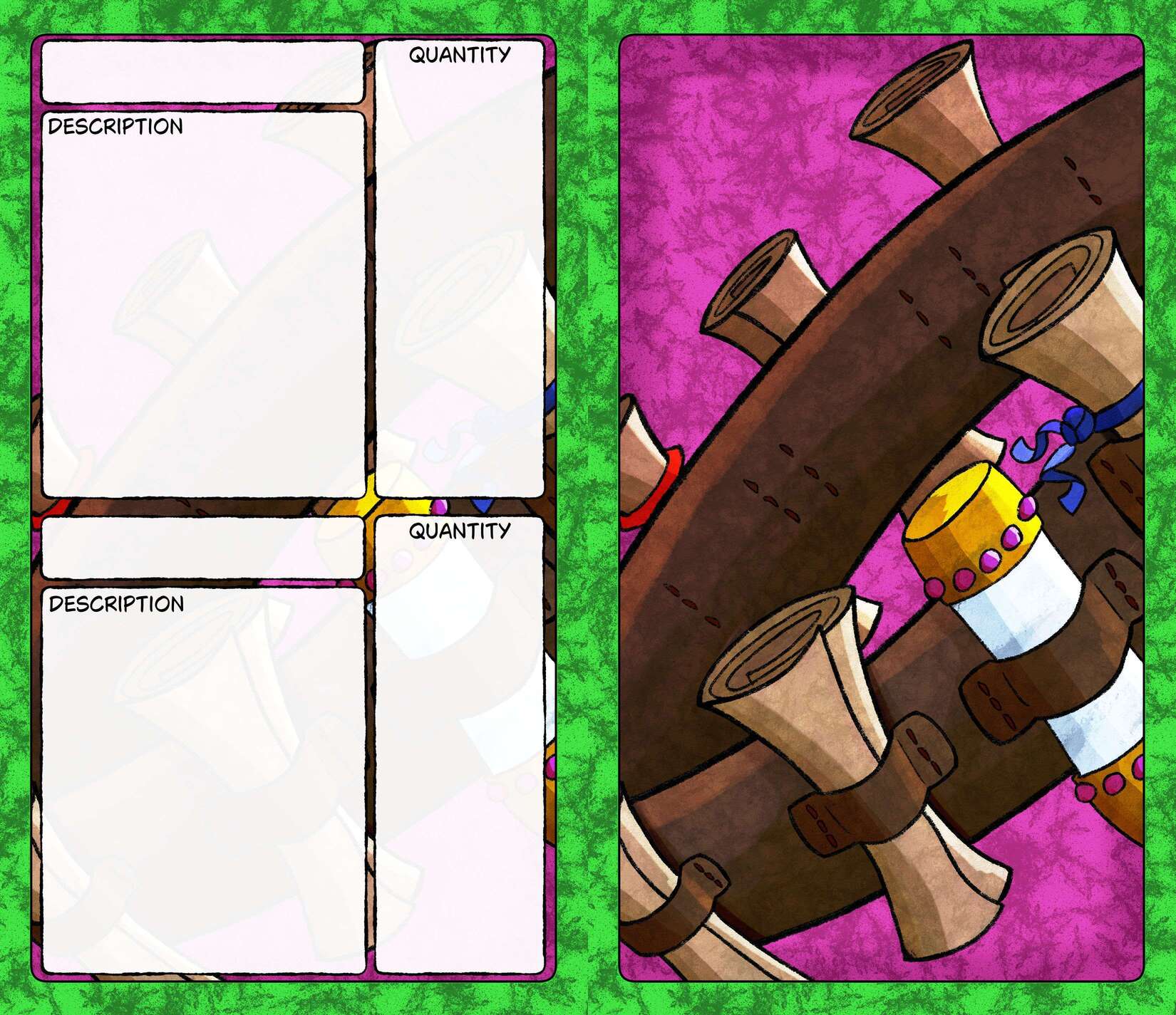 Scroll Belt - Double Box