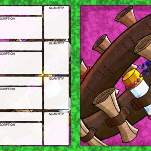 Scroll Belt - Quadruple Box