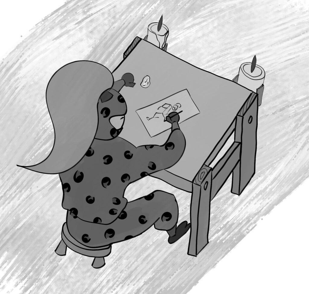 Portfolio drawing