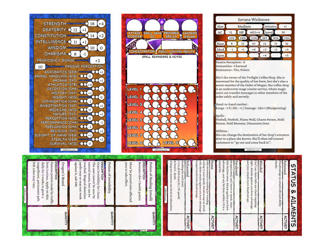 Exported front page