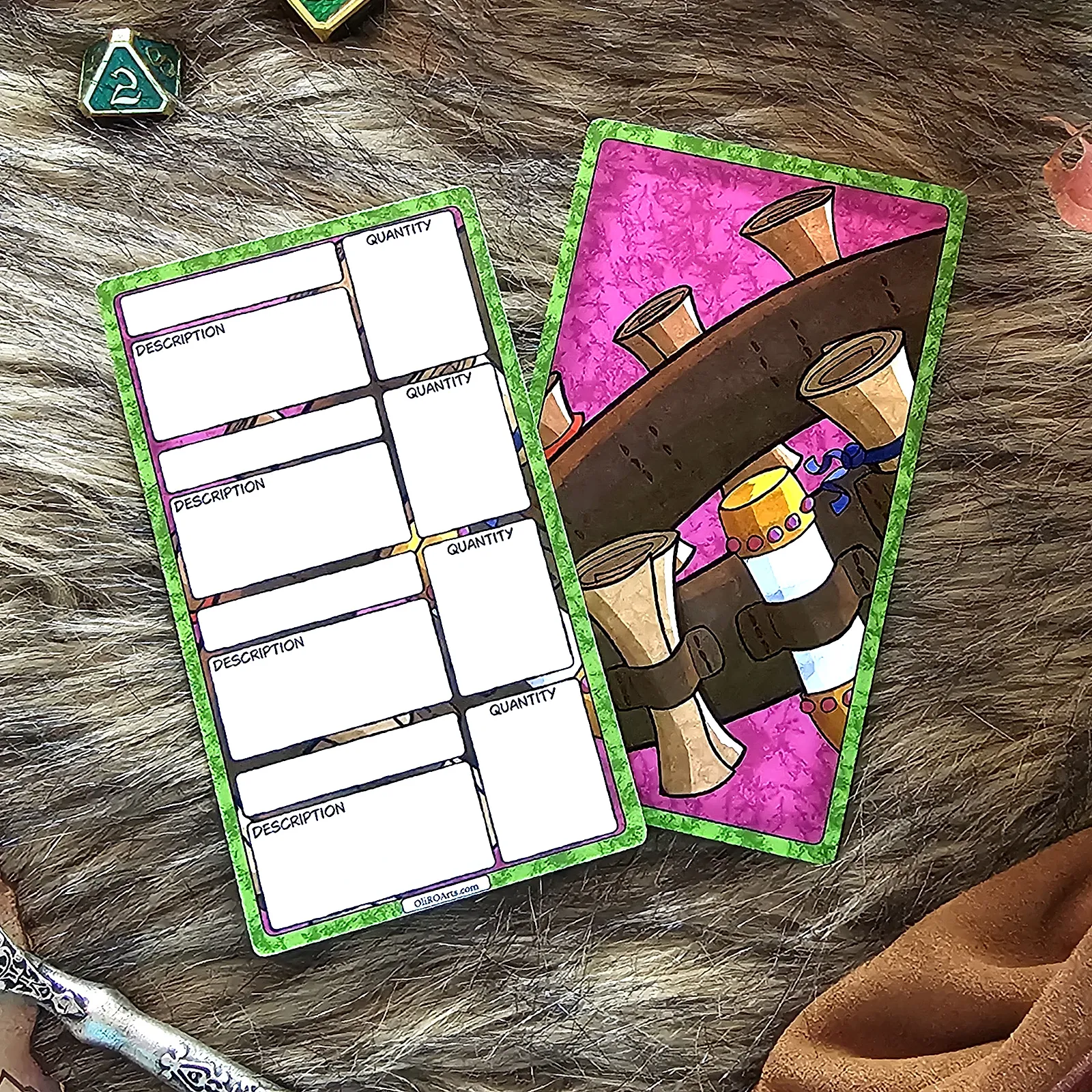Scroll Belt - Quadruple Box