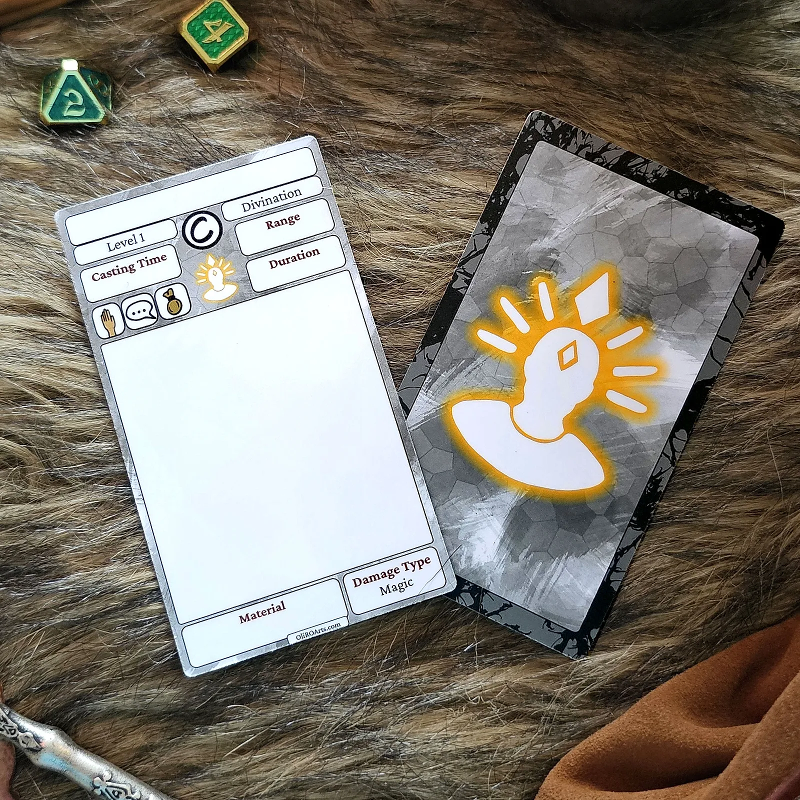 Spell - Divination (CardForge Required)